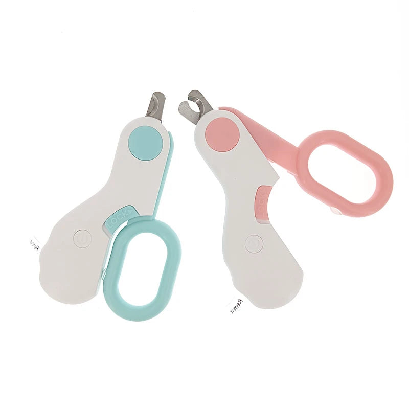 Professional Pet Nail Clipper with LED Light Portable Convenient Cat and Dog Claw Scissors Grooming Tools Puppy Supplies