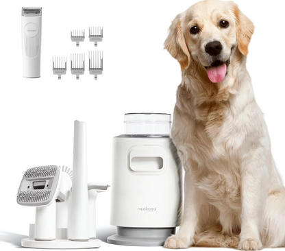 All In One Pet Grooming Vacuum & Clipper Set